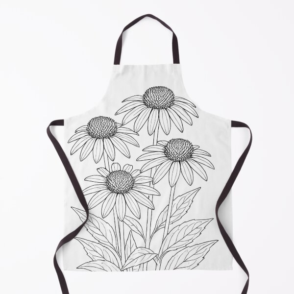 Item preview, Topeka Purple Coneflower - Echinacea atrorubens designed and sold by NativePlantsColoringBooks.com.