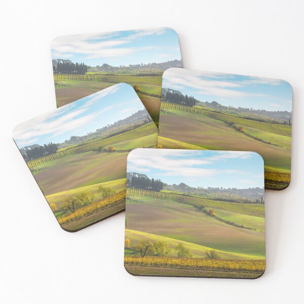 Item preview, Autumn in Tuscany. Hills and vineyard in Castellina in Chianti designed and sold by Stefano Orazzini.