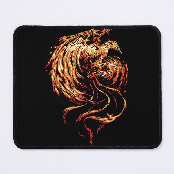 Item preview, Phoenix tattoo style handmade illustration designed and sold by JOTCH.art.