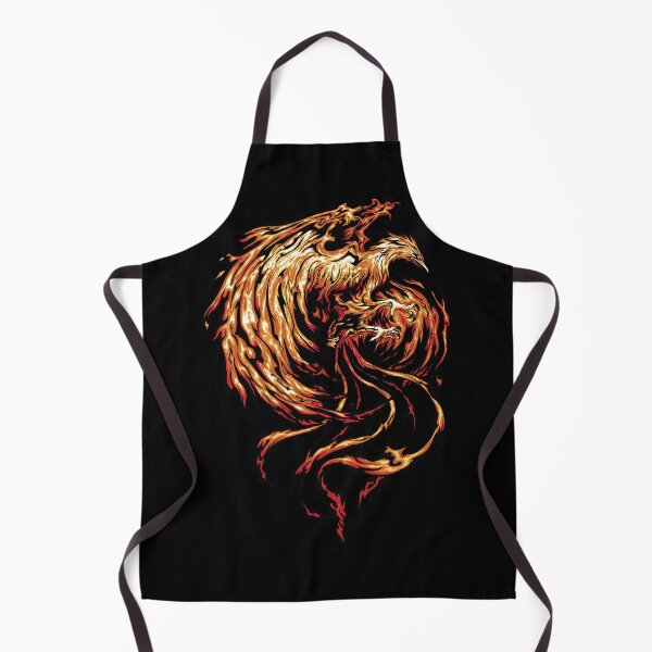 Item preview, Phoenix tattoo style handmade illustration designed and sold by JOTCH.art.