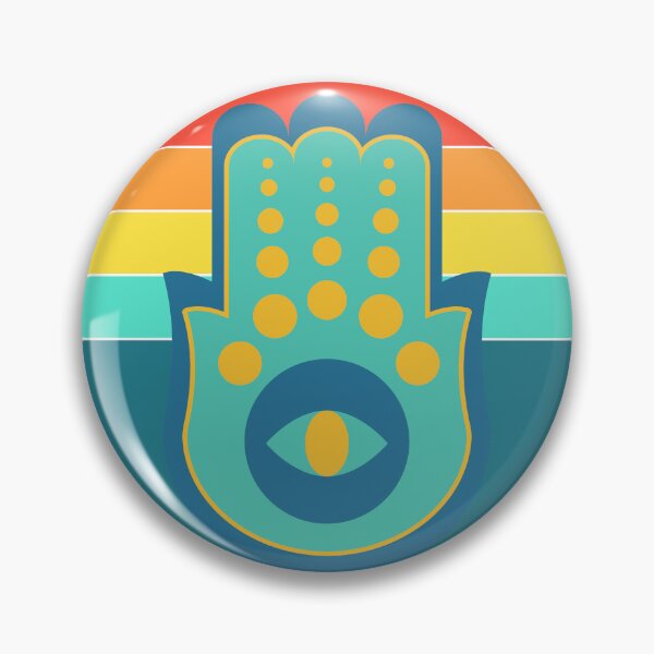Item preview, Hamsa Psychedelic Retro designed and sold by JuanaDesigns.