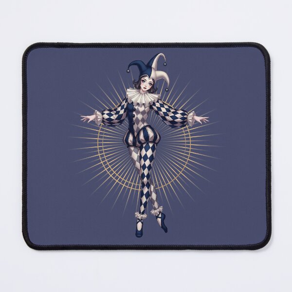 Item preview, The Art of Deception – Elegant Circus Harlequin designed and sold by Tiny-roar-studio.