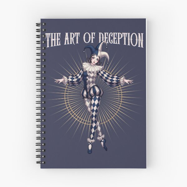 Item preview, The Art of Deception – Elegant Circus Harlequin designed and sold by Tiny-roar-studio.