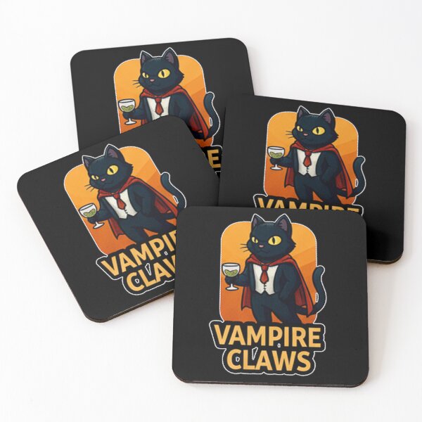 Item preview, Vampire Claws - Black Cat Halloween designed and sold by okiiskandarart.