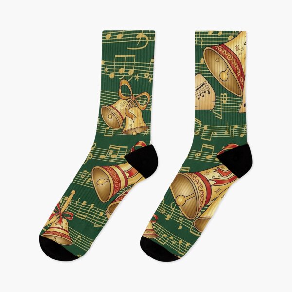 Item preview, Festive Bell Symphony Seamless Design designed and sold by jumpercat.
