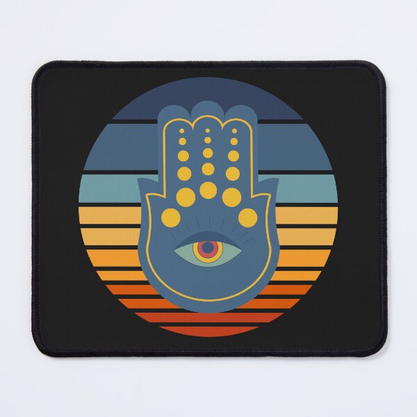 Item preview, Hamsa Retro Protective Eye designed and sold by JuanaDesigns.