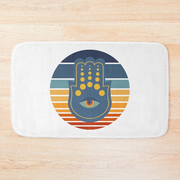 Item preview, Hamsa Retro Protective Eye designed and sold by JuanaDesigns.