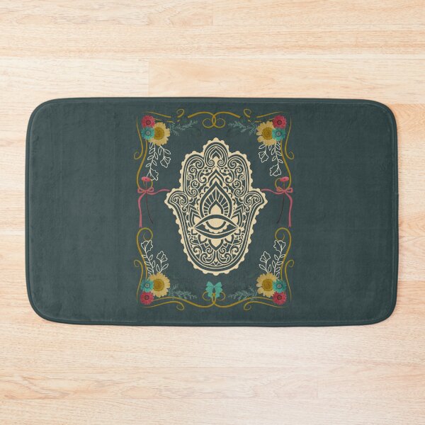 Item preview, Vintage Floral Hamsa Hand designed and sold by JuanaDesigns.