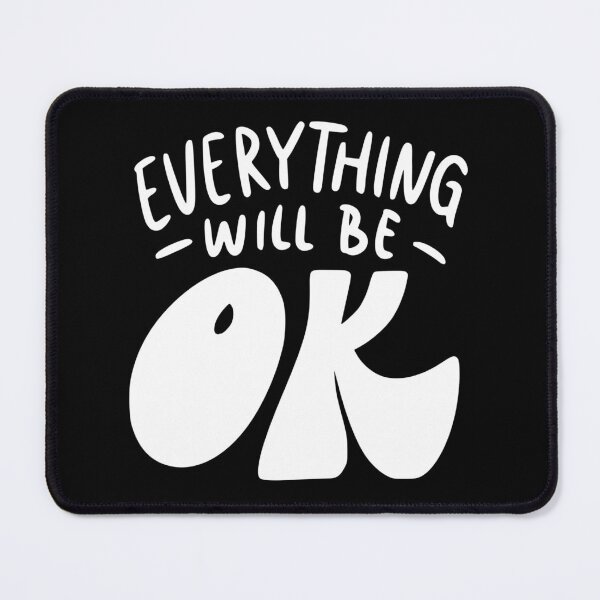 Item preview, Everything Will Be OK Hand Lettering designed and sold by Khadigadesings.