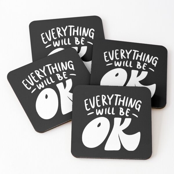 Item preview, Everything Will Be OK Hand Lettering designed and sold by Khadigadesings.