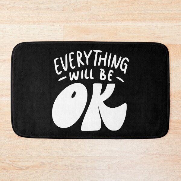 Item preview, Everything Will Be OK Hand Lettering designed and sold by Khadigadesings.