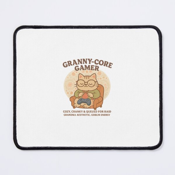 Item preview, granny core gamer designed and sold by Half Brain Labs.