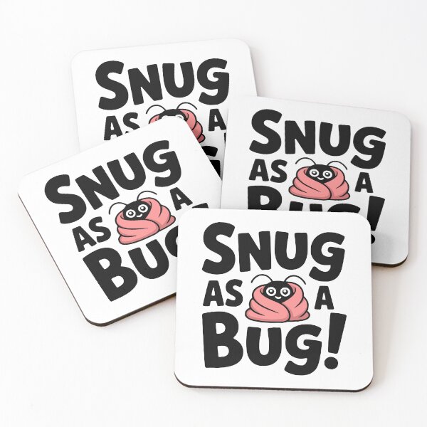 Item preview, Snug As A Bug! Cute Insect Pun designed and sold by PMCreative.