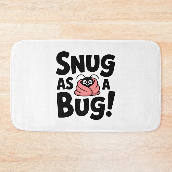 Item preview, Snug As A Bug! Cute Insect Pun designed and sold by PMCreative.