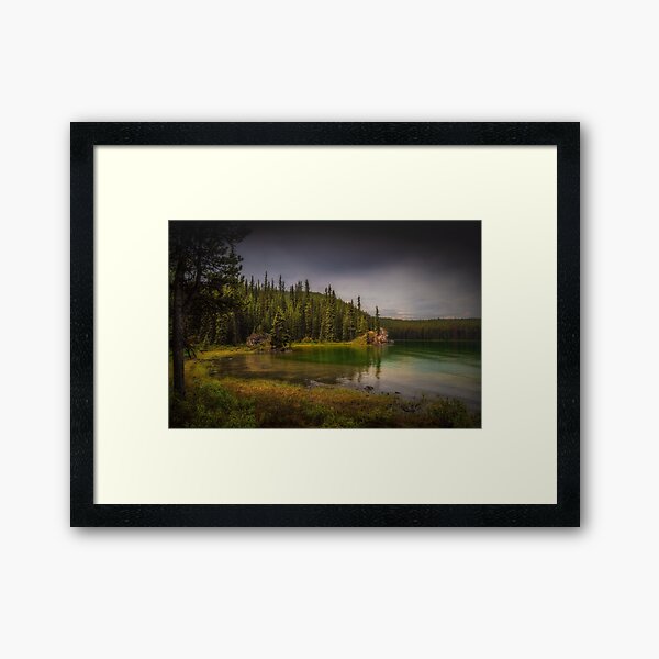 Maligne Lake - Canada Framed Art Print