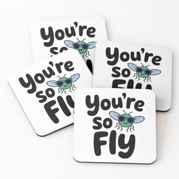 Item preview, You're So fly! Cute Insect Pun designed and sold by PMCreative.