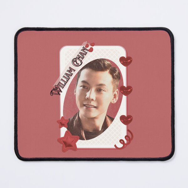 Item preview, William Chan (William Chan Wai-ting) (陳偉霆) Hong Kong Actor and Singer Chinese Actor Cdrama Chinese Entertainment Card Red Aesthetic Collage Design designed and sold by AJUNICE STUDIO.