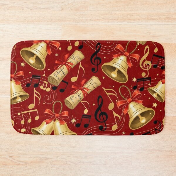 Item preview, Holiday Bells and Musical Notes designed and sold by jumpercat.