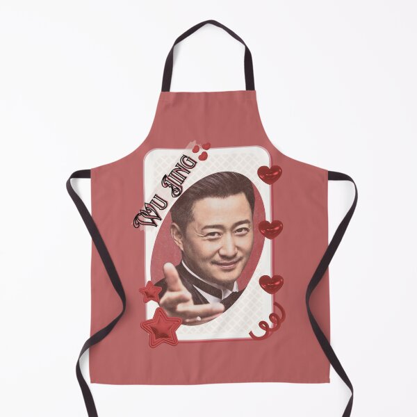 Item preview, Wu Jing (Jing Wu) Chinese Actor Cdrama Chinese Entertainment Card Red Aesthetic Collage Design designed and sold by AJUNICE STUDIO.