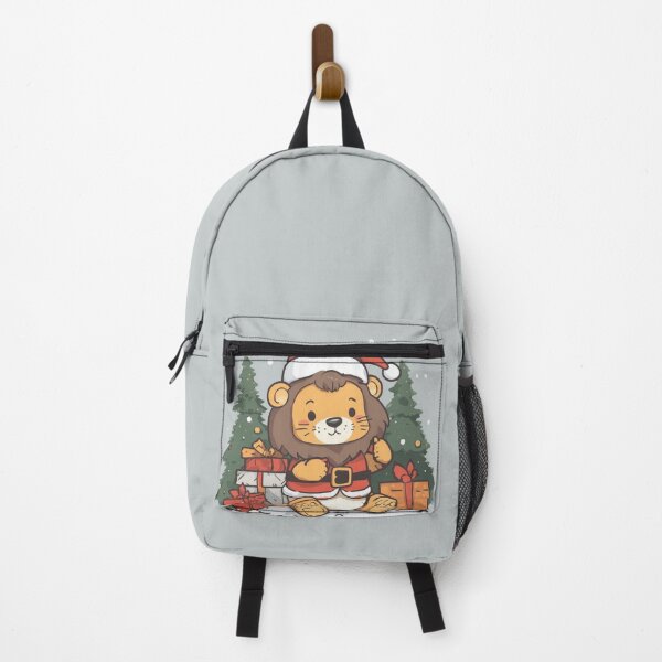 Item preview, Cute Christmas Lion with Presents designed and sold by CANDO ART STORE.