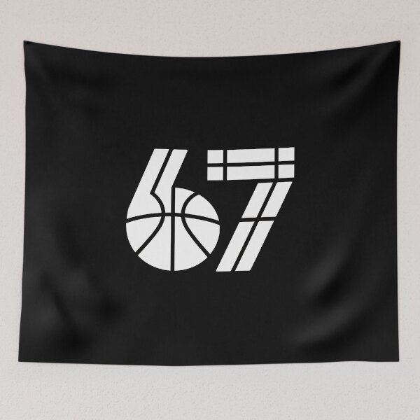 Item preview, 67 Basketball Six Seven - This design is perfect for anyone who loves the viral Six Seven trend and classic basketball style. designed and sold by ZyziowskyArt.