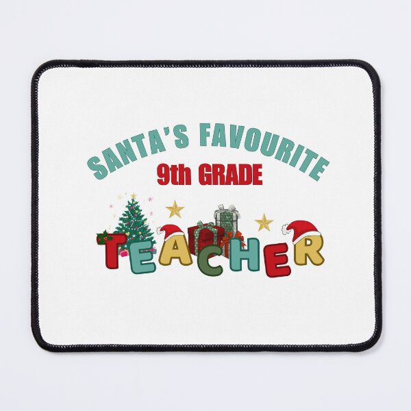 Item preview, Santa's Favourite 9th Grade Teacher designed and sold by DixieGirlStudio.