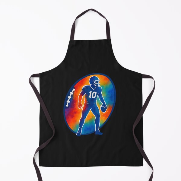 Item preview, Colorful American Football Player #10 designed and sold by Les-Ink-Studio.