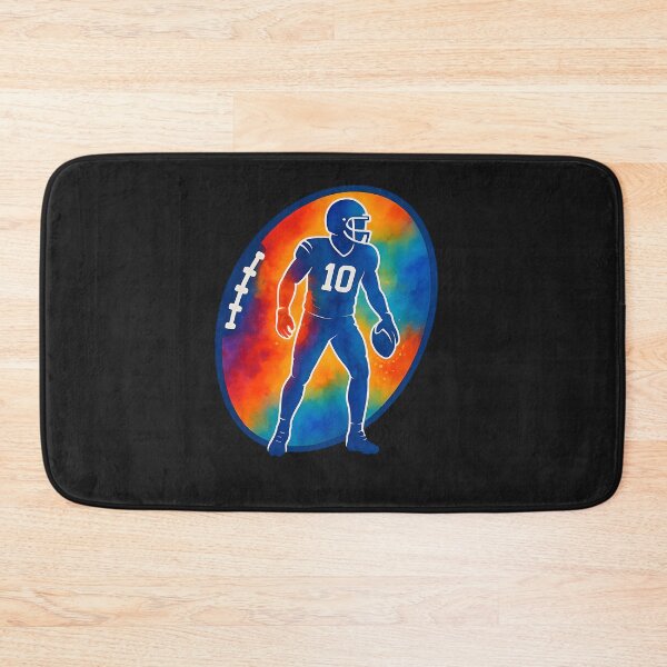 Item preview, Colorful American Football Player #10  designed and sold by Les-Ink-Studio.