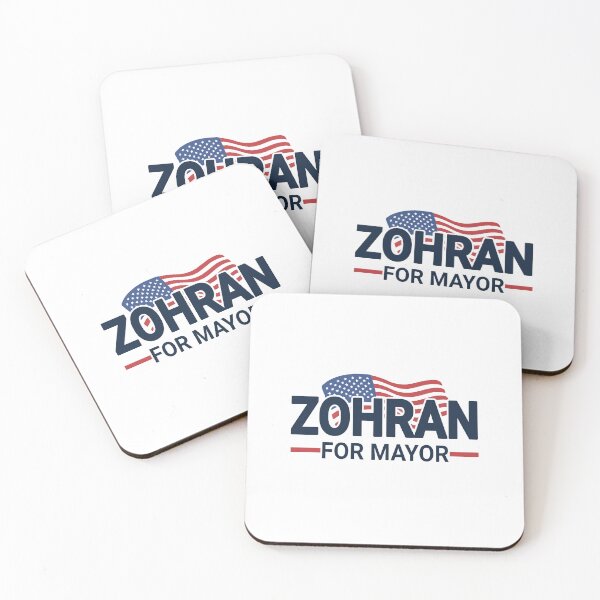 Item preview, Zohran Mamdani For Mayor NYC – Patriotic USA Flag Political Election Campaign Support Design designed and sold by BrainBubbleArt.
