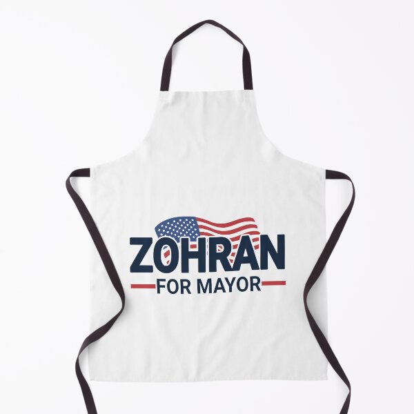 Item preview, Zohran Mamdani For Mayor NYC – Patriotic USA Flag Political Election Campaign Support Design designed and sold by BrainBubbleArt.
