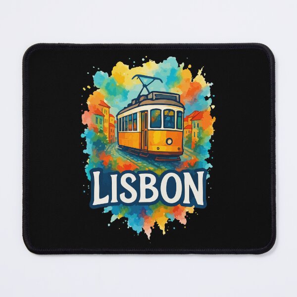 Item preview, Lisbon Portugal Watercolor Travel designed and sold by TomFrontierArt.