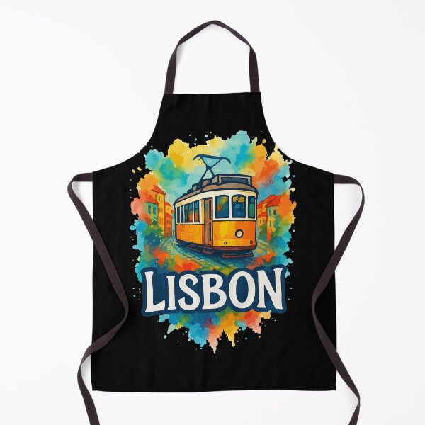 Item preview, Lisbon Portugal Watercolor Travel designed and sold by TomFrontierArt.