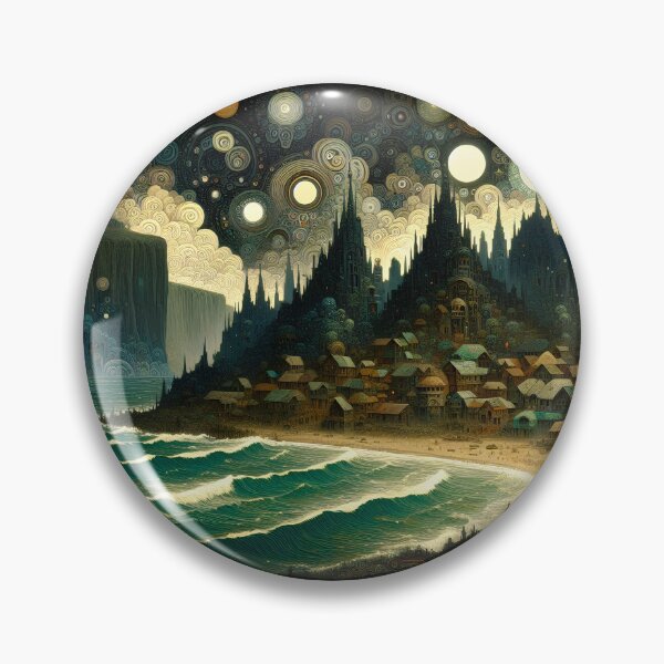 Item preview, Sarmokand and the Plateau of Leng | Lovecraftian Dreamlands Art designed and sold by Stoneflower-Art.
