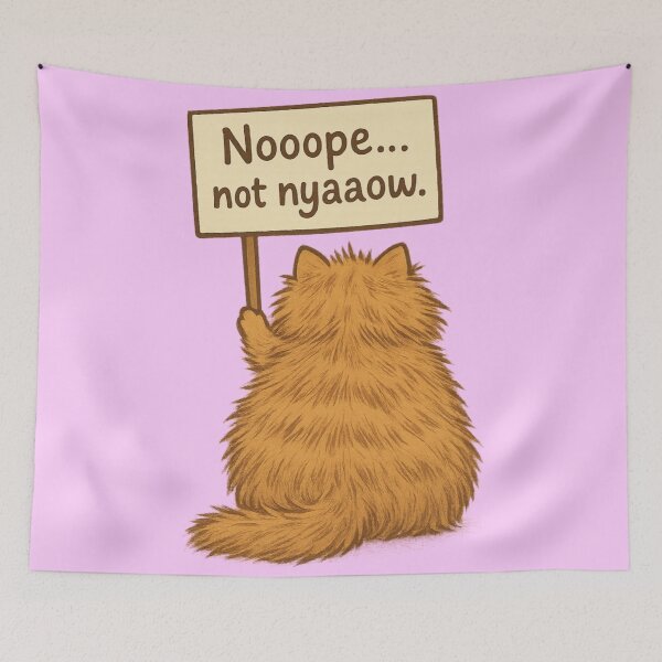 Item preview, Nooope… Not Nyaaaow designed and sold by Bellassi.