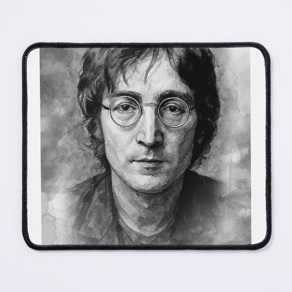 Item preview, John Lennon Watercolour Portrait – Iconic Beatles Art Print by Conor Keegan designed and sold by ConorKeeganArt.