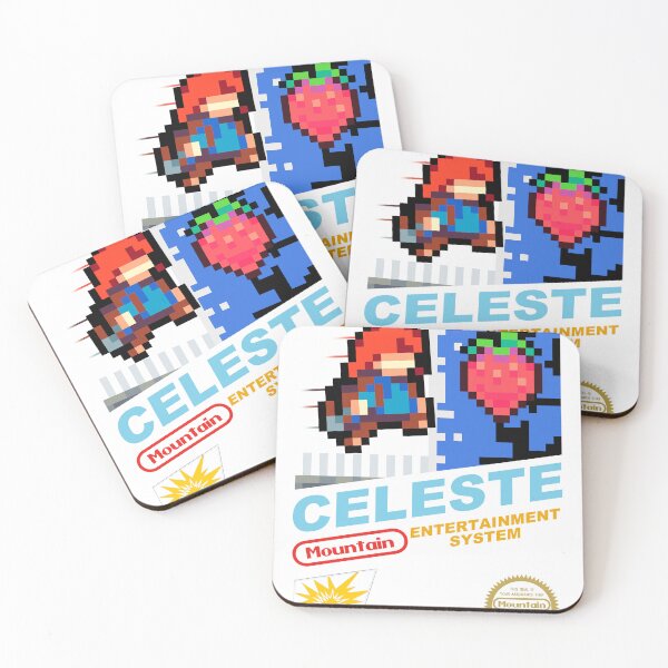 Item preview, Celeste Mountain Retro Video Game designed and sold by CinjatheCat.