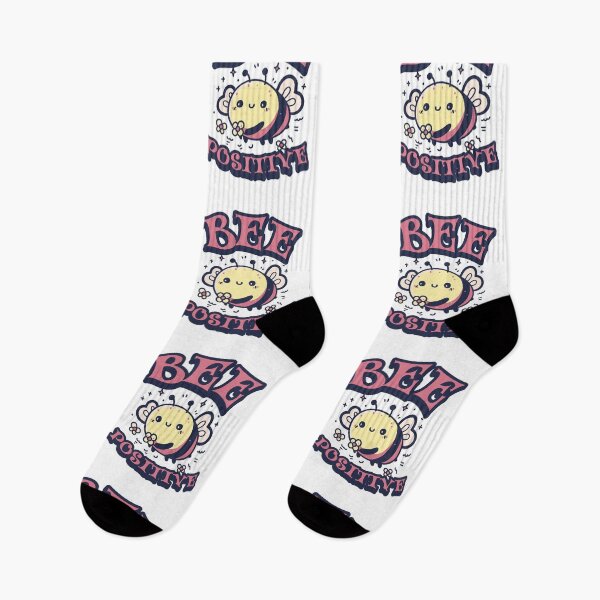 Item preview, Bee Positive – Cute Kawaii Bumblebee Motivation Design designed and sold by onlin3boutiqu3.