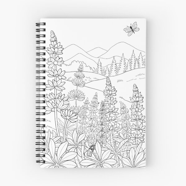 Item preview, Eastern Temperate Forest Ecoregion - Native Plants designed and sold by NativePlantsColoringBooks.com.