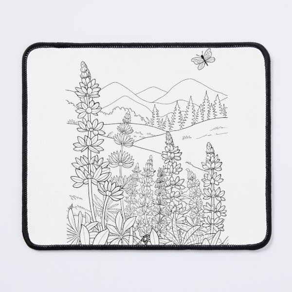 Item preview, Eastern Temperate Forest Ecoregion - Native Plants designed and sold by NativePlantsColoringBooks.com.