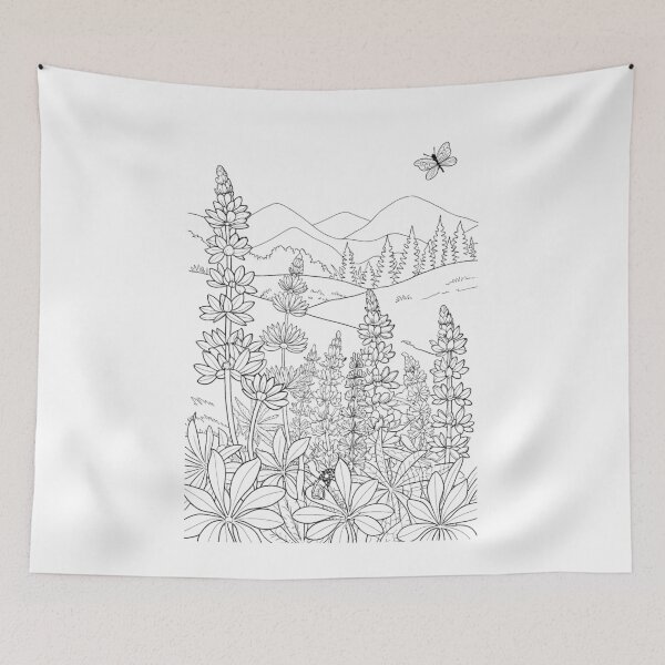 Item preview, Eastern Temperate Forest Ecoregion - Native Plants designed and sold by NativePlantsColoringBooks.com.