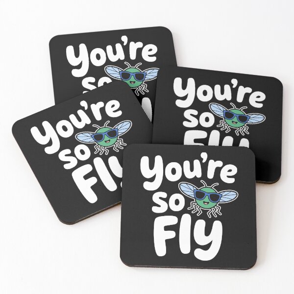 Item preview, You're So fly! Funny Insect Pun designed and sold by PMCreative.