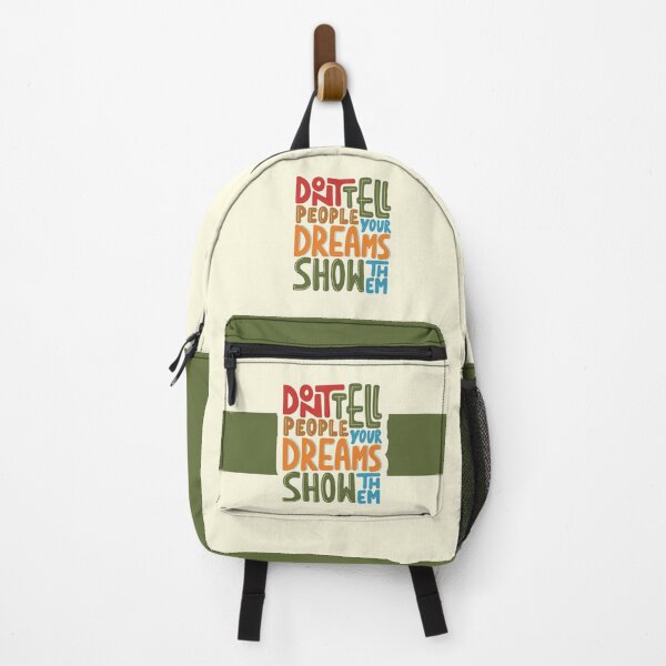 Item preview, Show Your Dreams Motivational Typography Design designed and sold by DaVinciFeather.