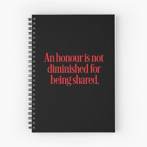 Item preview, An honour is not diminished for being shared. v.1 designed and sold by x1brett.