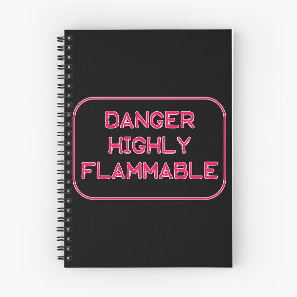Item preview, Danger Highly Flammable designed and sold by bravoalpha.