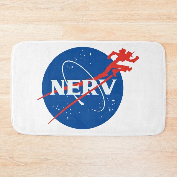 Item preview, NERV Evangelion Space Agency Logo Mashup designed and sold by Streetwear Clothing | Fit Life.