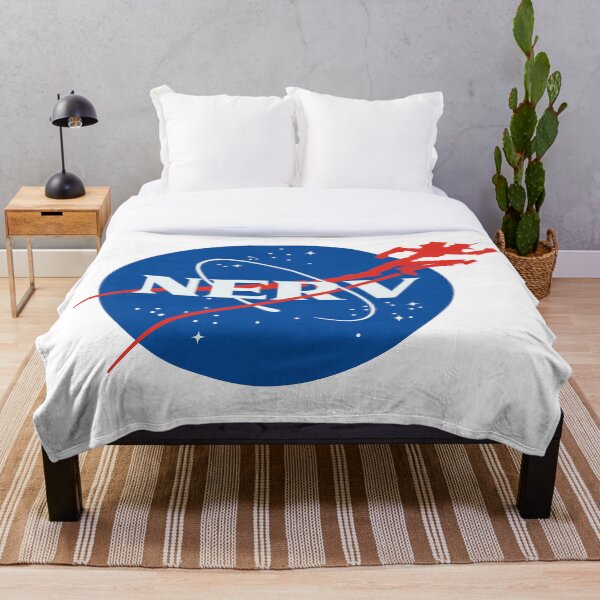 Item preview, NERV Evangelion Space Agency Logo Mashup designed and sold by Streetwear Clothing | Fit Life.