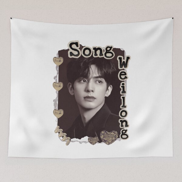 Item preview, Song Weilong (宋威龙) Chinese Actor Cdrama Chinese Entertainment Scrapbook Collage Cozy Y2K Vintage Design designed and sold by HELL0WBELLO.