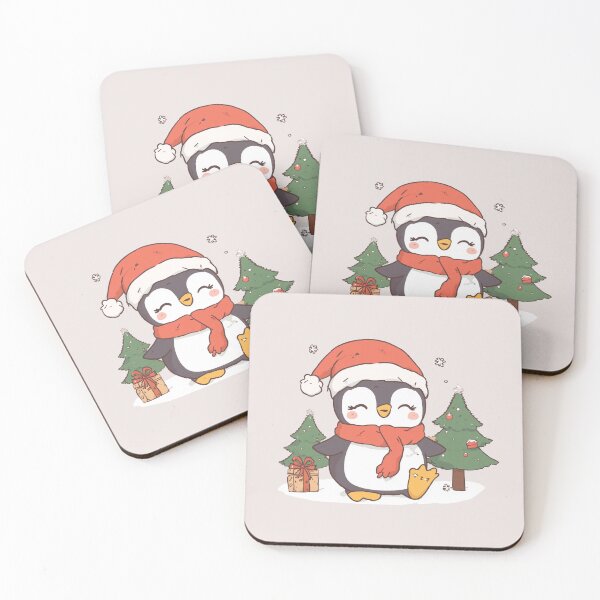 Item preview, Cute Christmas Penguin with Presents designed and sold by CANDO ART STORE.