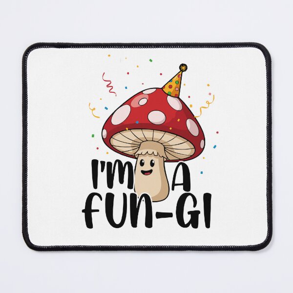 Item preview, Cute Party Mushroom Pun – I’m a Fun-Gi Design designed and sold by Mr Lee.