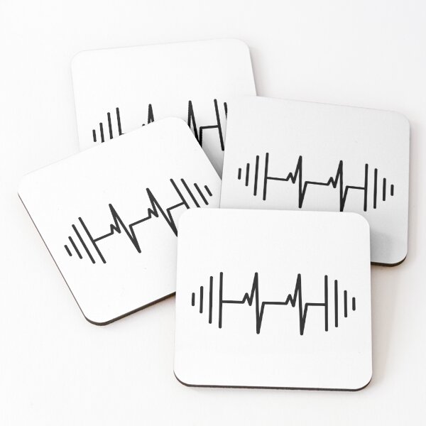 Item preview, Barbell Heartbeat Line Art – Fitness Workout Gym Motivation | Weightlifting Strength Training Design for Athletes & Bodybuilders designed and sold by BrainBubbleArt.